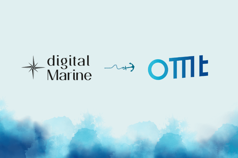 digital Marine und OMT Logos